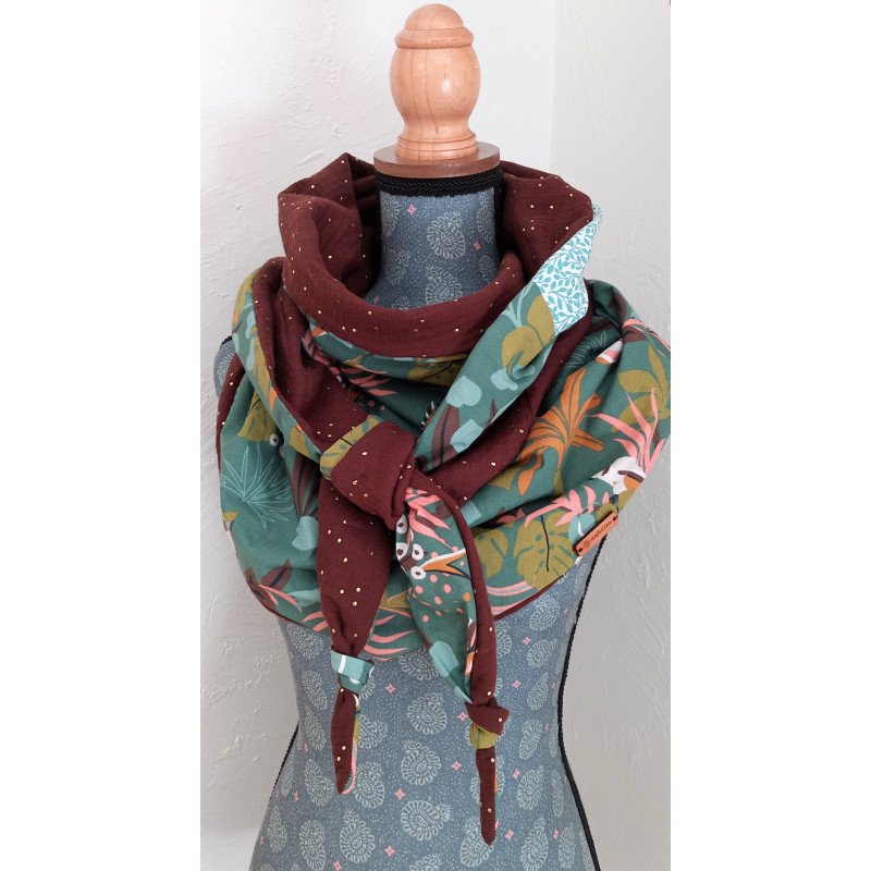 Chèche foulard PAPAGAYOS