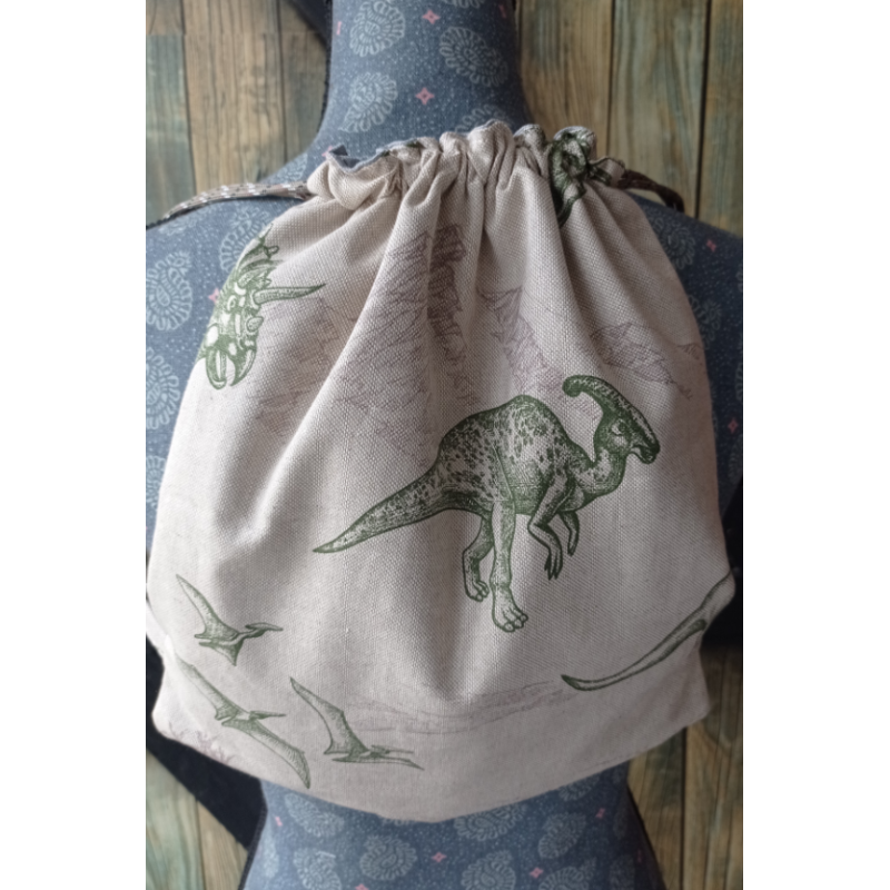 Sac à dos polochon enfant JURASSIC