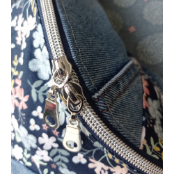 Sac banane JEAN UP FLORAL