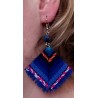 Boucles d'oreille PONCHO VIOLETA