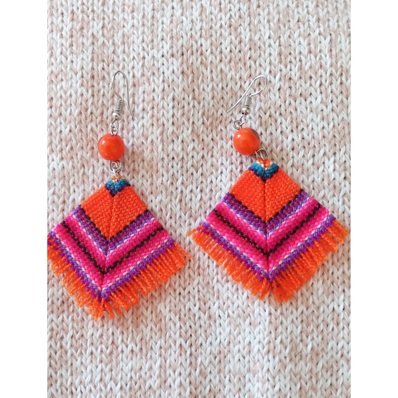 Boucles d'oreille PONCHO NARANJA