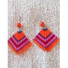 Boucles d'oreille PONCHO NARANJA