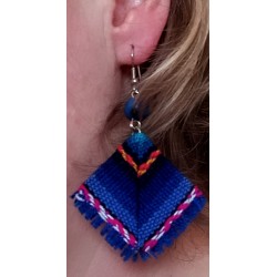 Boucles d'oreille PONCHO ROSADO